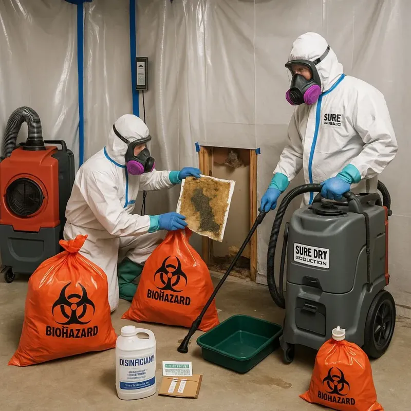 Contaminated Water Handling Protocols process in Lyman, WY