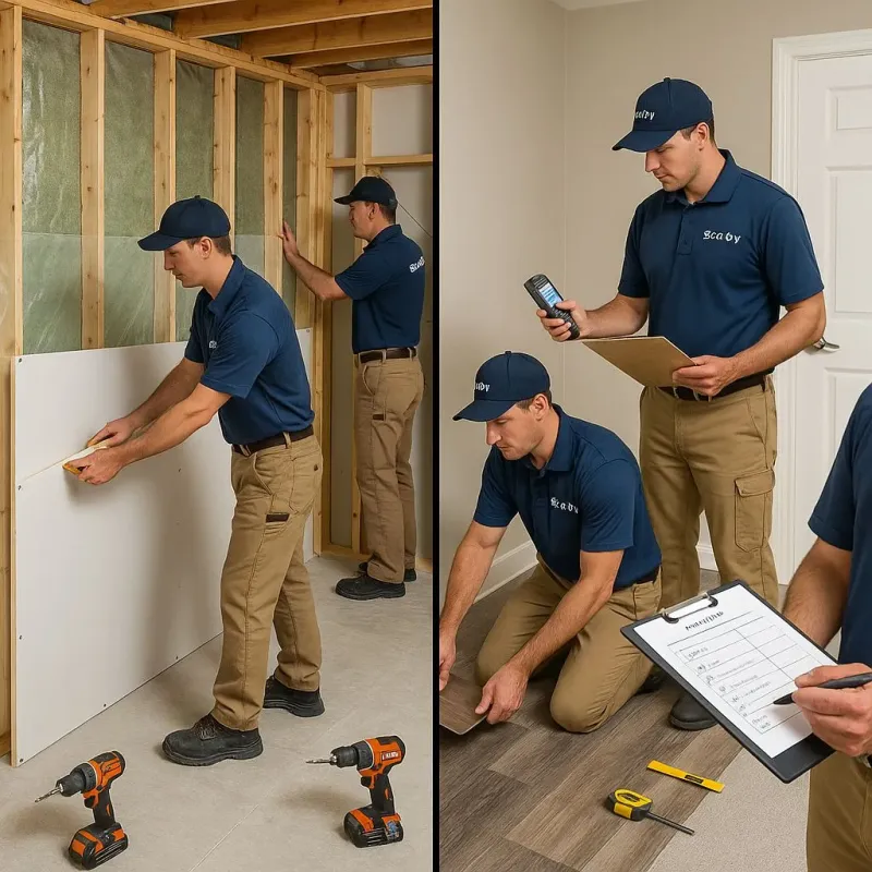 Repairs and Reconstruction process in Lyman, WY